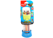 Карандаши в наборе цветные - 12цв. в пластиковом тубусе (Maped)