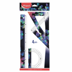 Линейки в наборе - 4предметн. "Deep Sea Paradise" 30см. (Maped)