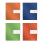 Тетрадь - А5  12л. 1класс частая косая "Премиум Металлик" твердая обложка (Альт)