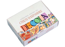 Краски акриловые д/стекла и керамики в наборе - 12цв. 20мл. "Decola" (Н.П.)