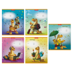 Тетрадь - А5  12л. клетка "Динозаврикl" (ErichKrause)