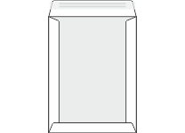 Конверт - 250х353 бел. б/окна силикон 120гр. (GPV)
