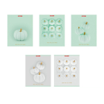 Тетрадь - А5  48л. клетка "Бархатные тыквы" (Академия)