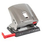 Дырокол - 30-35л. серый "Advanced metal A6303" металлический (Maped)