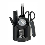 Настольный набор - 10предметный черный (Silwerhof)