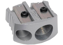 Точилка - 2 отверстия "Metal Classic" металлическая (Maped)