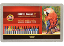 Карандаши в наборе цветные - 36цв. "Progresso" (K-N)