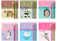 Карандаши в наборе цветные - 24цв. "FUNCOLOR" (Bruno Visconti)