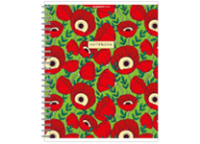 Тетрадь - А5  80л. клетка "Маки" на гребне (Академия)