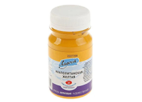 Краска акриловая - 100мл. неополитанская желтая "Ладога" (Н.П.)