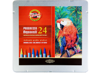 Карандаши в наборе цветные - 24цв. "Progresso" (K-N)