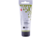 Краска акриловая - 75мл. оливковая "Сонет" (Н.П.)