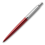 Ручка шариковая автоматическая подарочная - синий стержень "Jotter Kensington Red CT" 1.0мм (PARKER)