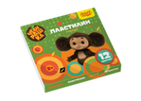 Пластилин - 12цв. "Чебурашка" 144гр. со стеком картон.уп. (Мульти-Пульти)