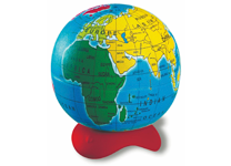 Точилка - 1 отверстие "Глобус" с контейнером (Maped)