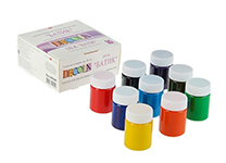 Краски д/шелка в наборе - 9цв. 50мл. акриловые "Батик - Декола" (Н.П.)