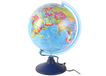 Глобус - d=25см "Классик Евро" политический с подсветкой (Глобен)