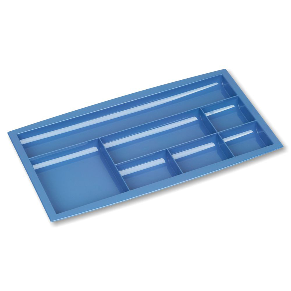 Подставка д/канцелярских принадлежностей "Field Berlin" без наполнения имеет 7 отделений разных размеров голубой (Стамм)