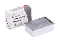 Краска акварельная художественная - 2.5мл. темное серебро (Н.П.)