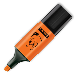 Маркер текстовой - оранжевый мини флуоресцентный 1-4.5мм. "Luxor Eyeliter" Волшебник