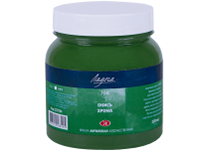 Краска акриловая - 220мл. окись хрома  "Ладога" (Н.П.)