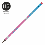 Карандаш с ластиком - HB "Kids Color. Кошка с бантом" (Bruno Visconti)