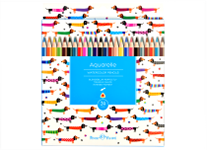 Карандаши в наборе цветные - 24цв. "HappyColor. Aquarelle" акварельные (Bruno Visconti)