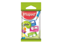 Точилка в наборе - 3шт. 1 отверстие "Boogy" ассорти в блистере (Maped)