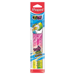 Линейка пластиковая - 15см. ассорти "TwistnFlexDrcor" гибкая (Maped)