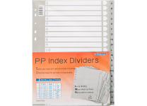 Разделитель пластиковый - 20алфавитных част. (BINDERMAX)