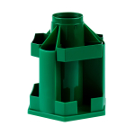 Подставка д/канцелярских принадлежностей "Maxi Desk" зеленая (Стамм)