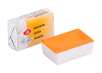 Краска акварельная художественная - 2.5мл. золотистая (Н.П.)