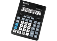 Калькулятор - 14раз. "Eleven Business Line" CDB1401-BK черный (2 пит.. 155 x 205 x 35 мм) (Eleven)