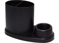 Подставка д/канцелярских принадлежностей "Эллипс" черный (Стамм)