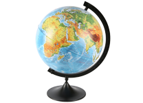 Глобус - d=32см "Классик" физический (Глобен)