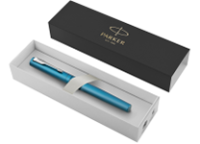 Роллер подарочный - черный стержень "Vector XL Teal" (PARKER)
