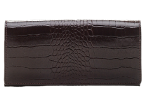 Портмоне кожаное женское - бордовый "Геккон" (Мальченок)