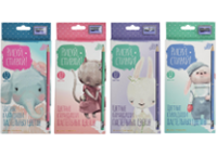 Карандаши в наборе цветные - 12цв. "Рисуй и стирай" пластиковые с ластиком +1шт точилка (Bruno Visconti)