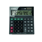Калькулятор - 12раз. "Canon" AS-220RTS  (185х135х35мм) черный 