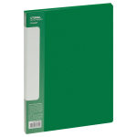 Папка с файлами - А4 20 зеленый "Стандарт"(Стамм)