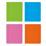 Тетрадь - А5  96л. клетка "Простые цвета" (Альт)