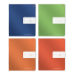 Тетрадь - А5  12л. крупная клетка "Премиум Металлик" твердая обложка (Альт)