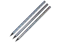 Карандаш - HB "Black Diamond" трехгранный. дерево. ассорти (Berlingo)