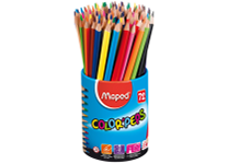 Карандаши в наборе цветные - 12цв. 72шт.  в тубусе (Maped)