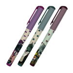 Ручка шариковая - синий стержень 0.7мм. "DreamWrite. Очень важный кот" в тубусе (Bruno Visconti)