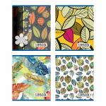 Тетрадь - А5  48л. линейка "Осенние листья" (Маяк)