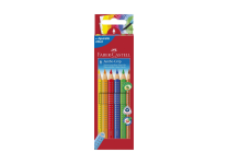 Карандаши в наборе цветные -  6цв. (Faber Castell)