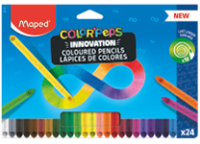 Карандаши в наборе цветные - 24цв. "INFINITY" (Maped)