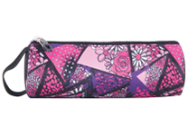 Пенал - 1 отд. пустой 7х22.5х5.5 см. "FLOWER TRIANGLE" (PULSE)