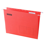 Папка подвесная - А4 красная "OfficeSpace Foolscap" картон 310х240мм (OfficeSpace)